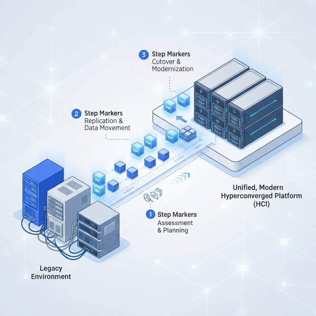 Imagem de capa do artigo: Como migrar para Nutanix: Etapas e boas práticas